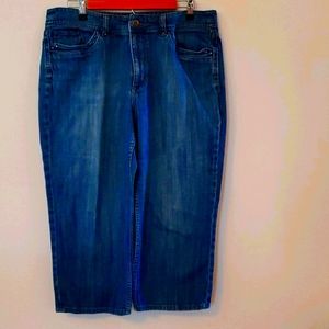 Chico's  "Platinum" Capri jean